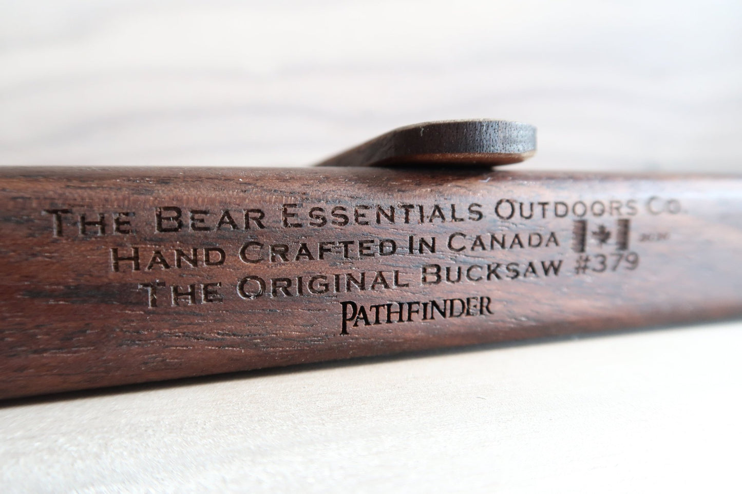 The Original Bucksaw - The Bear Essentials Outdoors Co., Bucksaw Only, Add Custom Engraved Family Name [+$25],